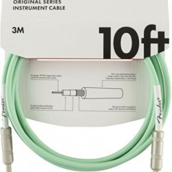 Fender Original  Enstruman Kablosu 10 Surf Yeşil Kablo 3 metre 0990510058