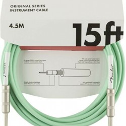 Fender Original Enstruman Kablosu 15' Surf  Yeşil Kablo 4,5 Metre 0990515058
