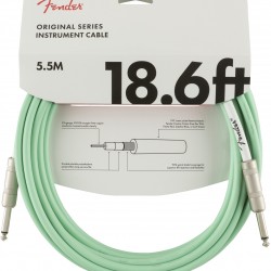 Fender Original Enstruman Kablosu 18.6 Surf Yeşil Kablo 5,5 Metre 0990520058