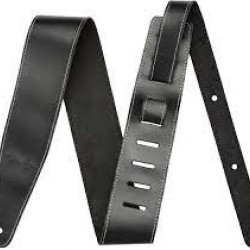 Fender 2.5" Broken-In Leather Strap Black Gitar  Askısı 0990641006  Fender 2.5" Broken-In Leather Strap Black Gitar  Askısı 0990641006