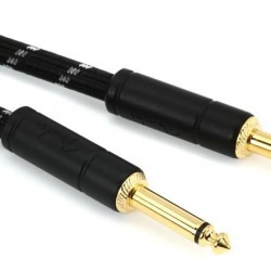 Fender Deluxe Enstruman Kablosu Straight/Straight 18.6 Black Tweed Kablo 5,5 Metre 0990820080