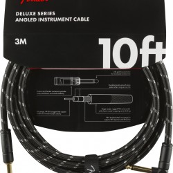 Fender Deluxe Straight/Angle 10 Black Tweed 3 Metre Entruman Kablosu 0990820090