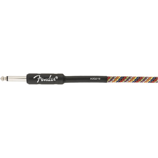 Fender Festival Pure Hemp Rainbow Kablo 3 Metre Estruman Kablosu 0990910299