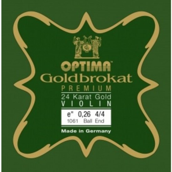 Optima Goldbrokat Premium 24 Karat Altın E ( Mi ) Tek Keman Teli  631745