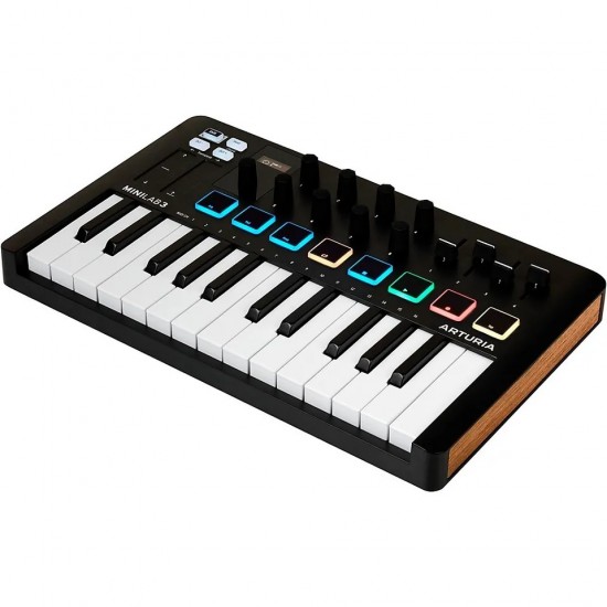 Arturia MiniLab 3 Midi Klavye (Siyah) 009-231502 Arturia MiniLab 3 Midi Klavye (Siyah) 009-231502