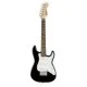 Fender Squier Mini Strat V2 Laurel Klavye Black Elektro Gitar 0370121506 Fender Squier Mini Strat V2 Laurel Klavye Black Elektro Gitar 0370121506