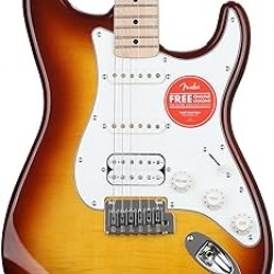 Fender Squier Affinity Stratocaster FMT HSS Akçaağaç Klavye Sienna Sunburst Elektro Gitar 0378152547