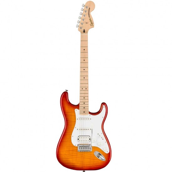 Fender Squier Affinity Stratocaster FMT HSS Akçaağaç Klavye Sienna Sunburst Elektro Gitar 0378152547 Fender Squier Affinity Stratocaster FMT HSS Akçaağaç Klavye Sienna Sunburst Elektro Gitar 0378152547