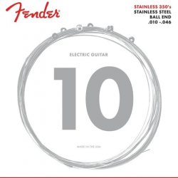 Fender Stainless Stell 350R Takım Tel Elektro Gitar Teli 010-046 0730350406
