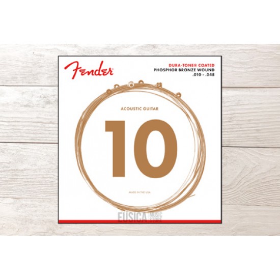 Fender 860XL Phosphor Bronze Dura Tone Coated 10-48 Akustik Gitar Teli 0730860402 Fender 860XL Phosphor Bronze Dura Tone Coated 10-48 Akustik Gitar Teli 0730860402