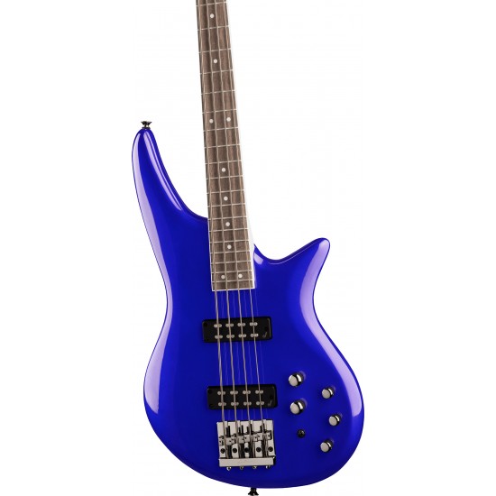Jackson JS Serisi Spectra Bass JS3 Laurel Klavye Indigo Blue Bass Gitar 2919914527 Jackson JS Serisi Spectra Bass JS3 Laurel Klavye Indigo Blue Bass Gitar 2919914527