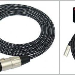 Kirlin MW-480-6M-BK 6 Metre Mikrofon Kablosu