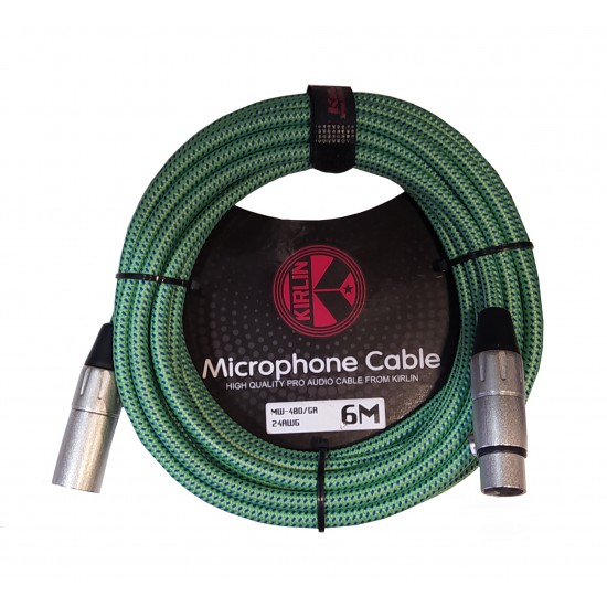 Kirlin MW-480-6MGR 6 Metre Mikrofon Kablosu