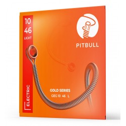 Pitbull Strings Gold Series GEG 10-46L Elektro Gitar Teli Pitbull Strings Gold Series GEG 10-46L Elektro Gitar Teli