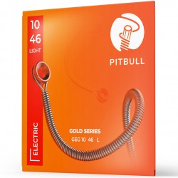 Pitbull Strings Gold Series GEG 10-46L Elektro Gitar Teli Pitbull Strings Gold Series GEG 10-46L Elektro Gitar Teli