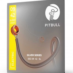 Pitbull Strings Silver Series SEG 09-42 SL Elektro Gitar Teli Pitbull Strings Silver Series SEG 09-42 SL Elektro Gitar Teli