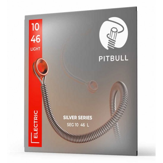 Pitbull Strings Silver Series SEG 10-46 L Elektro Gitar Teli