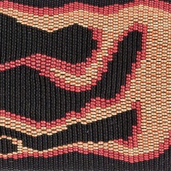 PlanetWaves 50MM Fluıd Flames Dokuma Gitar Askısı 50F01