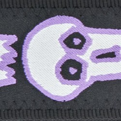 PlanetWaves Joe Satriani Skulls Dokuma Gitar Askısı 50JS07