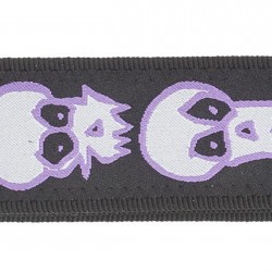 PlanetWaves Joe Satriani Skulls Dokuma Gitar Askısı 50JS07