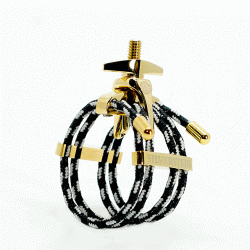 Silverstein Quattro Medium Gold Klarinet Bileziği FG07A Silverstein Quattro Medium Gold Klarinet Bileziği FG07A