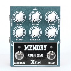 X Vive Memory Analog Delay Gitar Pedal W3