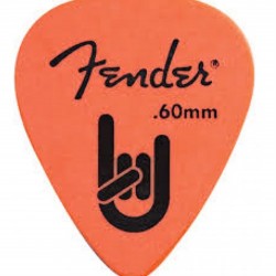 Fender Matte Delrin Orange Thin/Med Pena 0987351750
