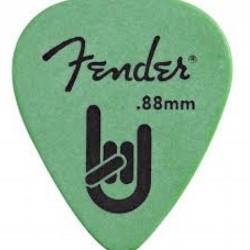 Fender Matte Delrin Green Thin/Med Pena 0987351850