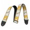 Fender Monogrammed Strap WHITE/BROWN/YELLOW 0990683000