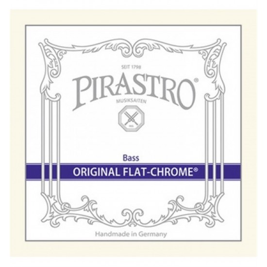 Pirasro Org. Flat - Chrome Orkestra Set Kontrabass Teli 347020