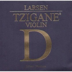 Larsen Tzigane D ( Re ) Silver Medium Tek Keman Teli 631380
