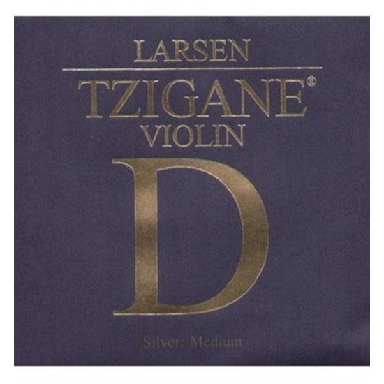 Larsen Tzigane D ( Re ) Silver Medium Tek Keman Teli 631380