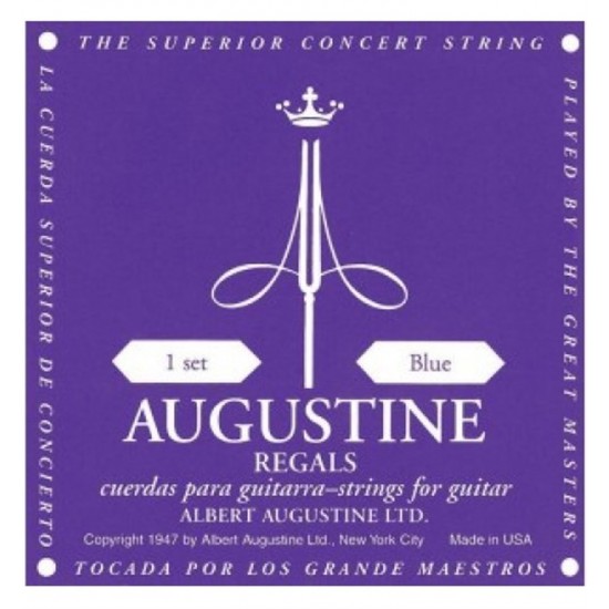 Augustine Regals Blue Set Klasik Gitar Teli 650537