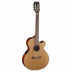Cort CEC5 Natural Maun Elektro Klasik Gitar 