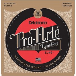 D'addario EJ49 Siyah Klasik Gitar Teli 