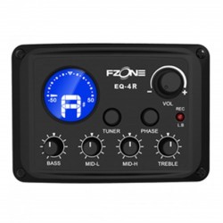 Fzone Fishman 4 Band EQ Tuner Usb