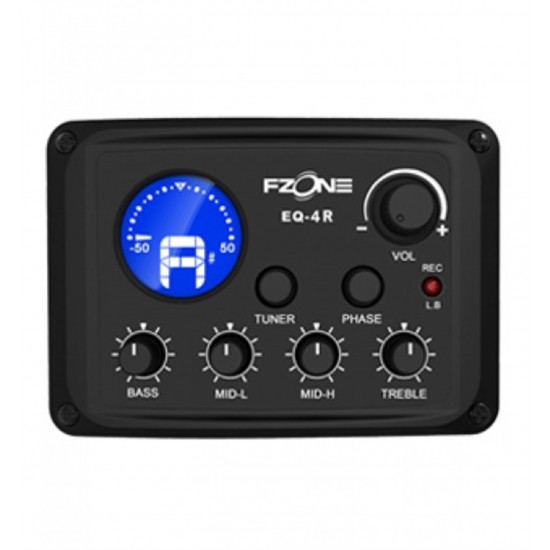 Fzone Fishman 4 Band EQ Tuner Usb