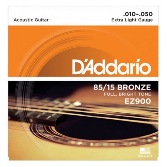 D'addario Akustik Gitar Teli 010 EZ900