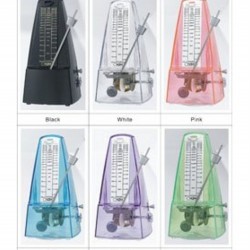 Fzone Siyah-Beyaz-Pembe-Mavi-Mor-Yeşil Mekanik Metronom FM310