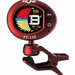 Fzone Chromatic Kırmızı Tuner FT119