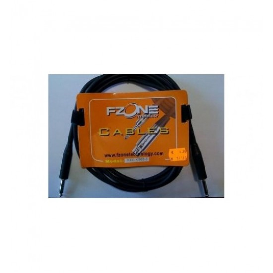 Fzone 6M Siyah Enstruman Kablosu FZC-IC012-6