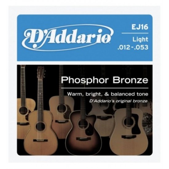 D'addario Akustik Gitar Teli EJ16