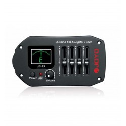 Joyo Fishman Akustik Gitar 4 Band EQ + Tuner JE-33
