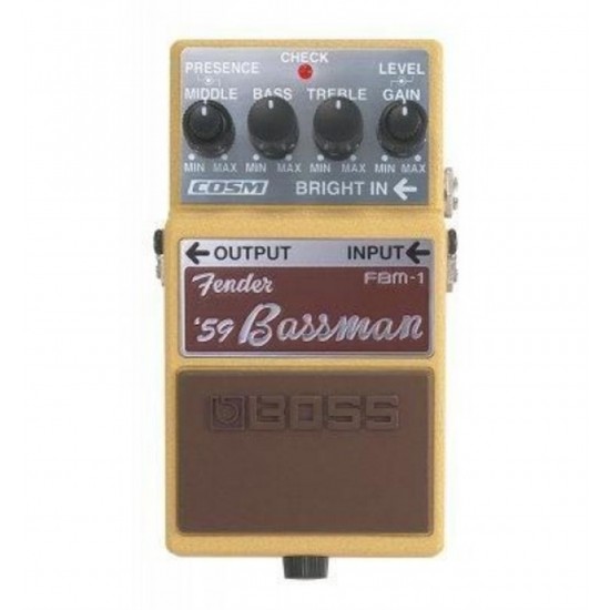 Boss FBM-1 Fender Legend Bassman Bass Gitar Efekt Pedal