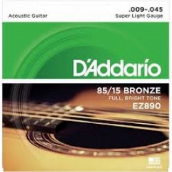 D'addario Akustik Gitar Teli 009 EZ890