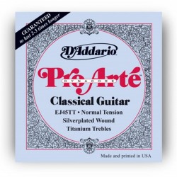 D'addario EJ45TT Klasik Gitar Teli 