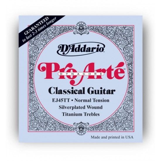 D'addario EJ45TT Klasik Gitar Teli 