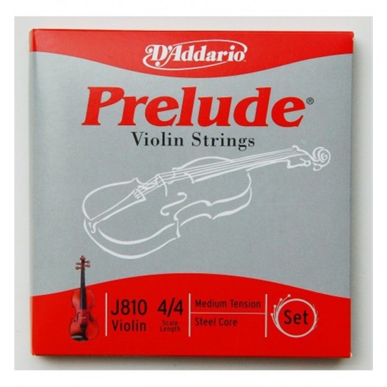 D'addario Prelude Set Keman Teli J810