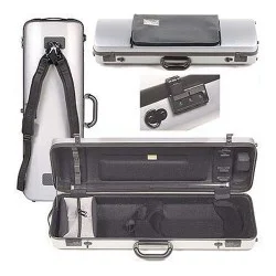 Bam Hightech Metalik Gümüş Keman Kutusu 2011XL