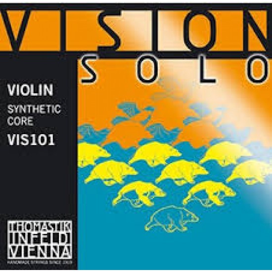 Thomastik Vision Solo D ( Re ) Silver Set Keman Teli VIS101